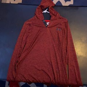 Under armour long sleeve hooded proformance